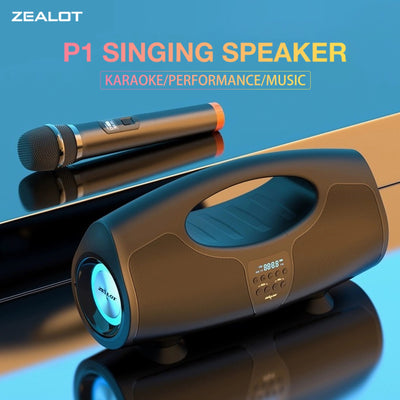 Zealot P1 60W Wireless Portable Singing Speaker