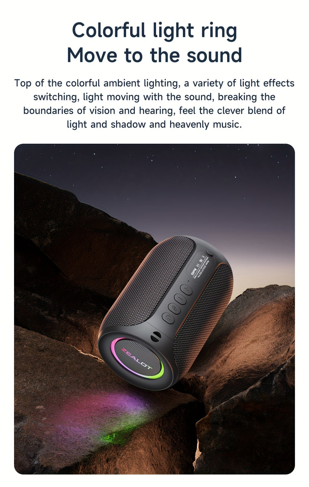 ZEALOT S32Pro 15W Wireless Speaker