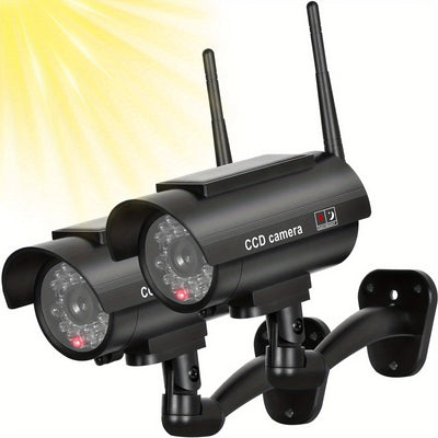 Solar Powered Dummy Security Camera