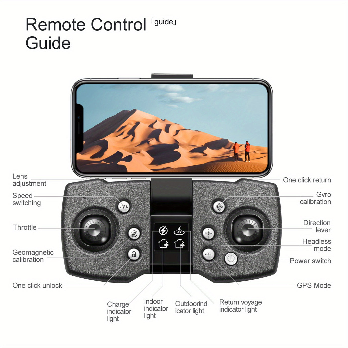 GPS Positioning Drone Professional Grade