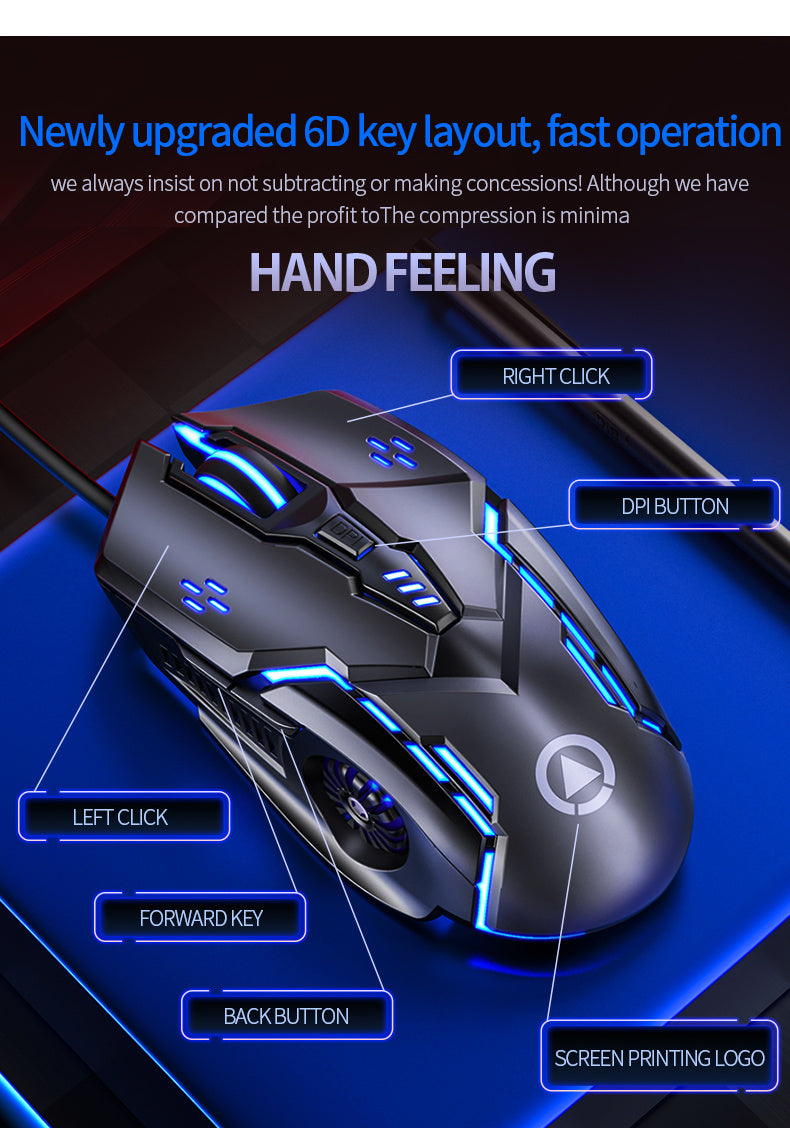 Mechanical Gaming Mouse