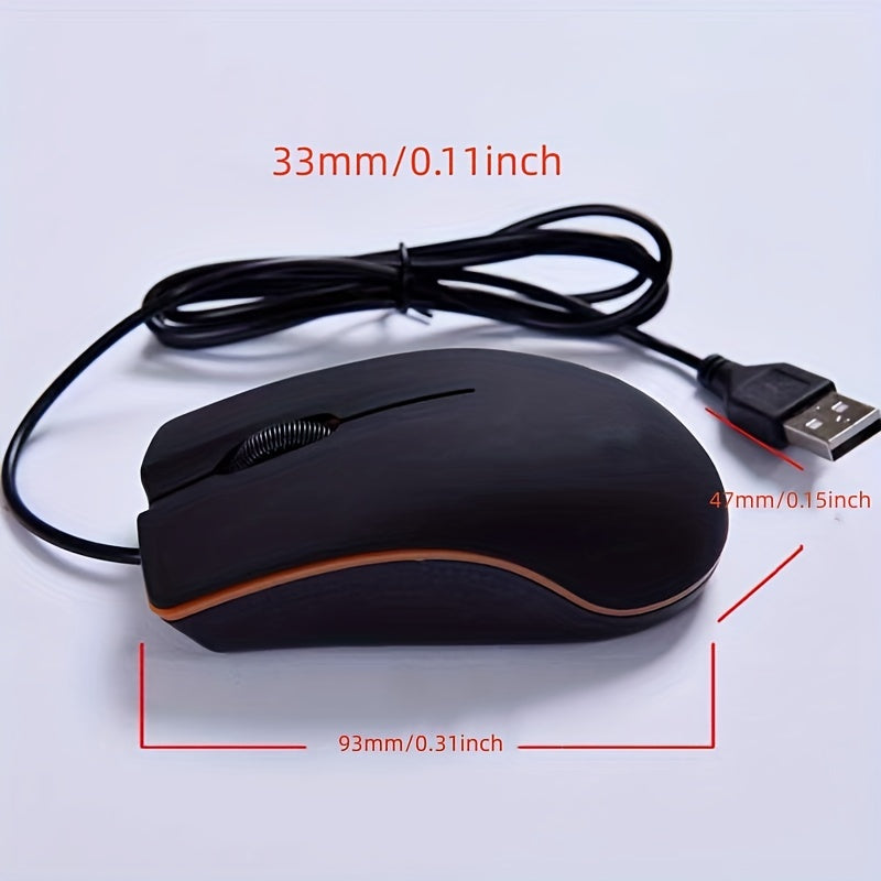 Wired USB Mouse For Computers