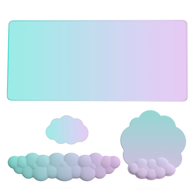4 In 1 Cloud Keyboard Mouse Pad
