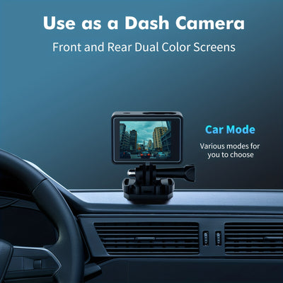 5K Dual-Screen Action Camera - Ultra-HD Imaging