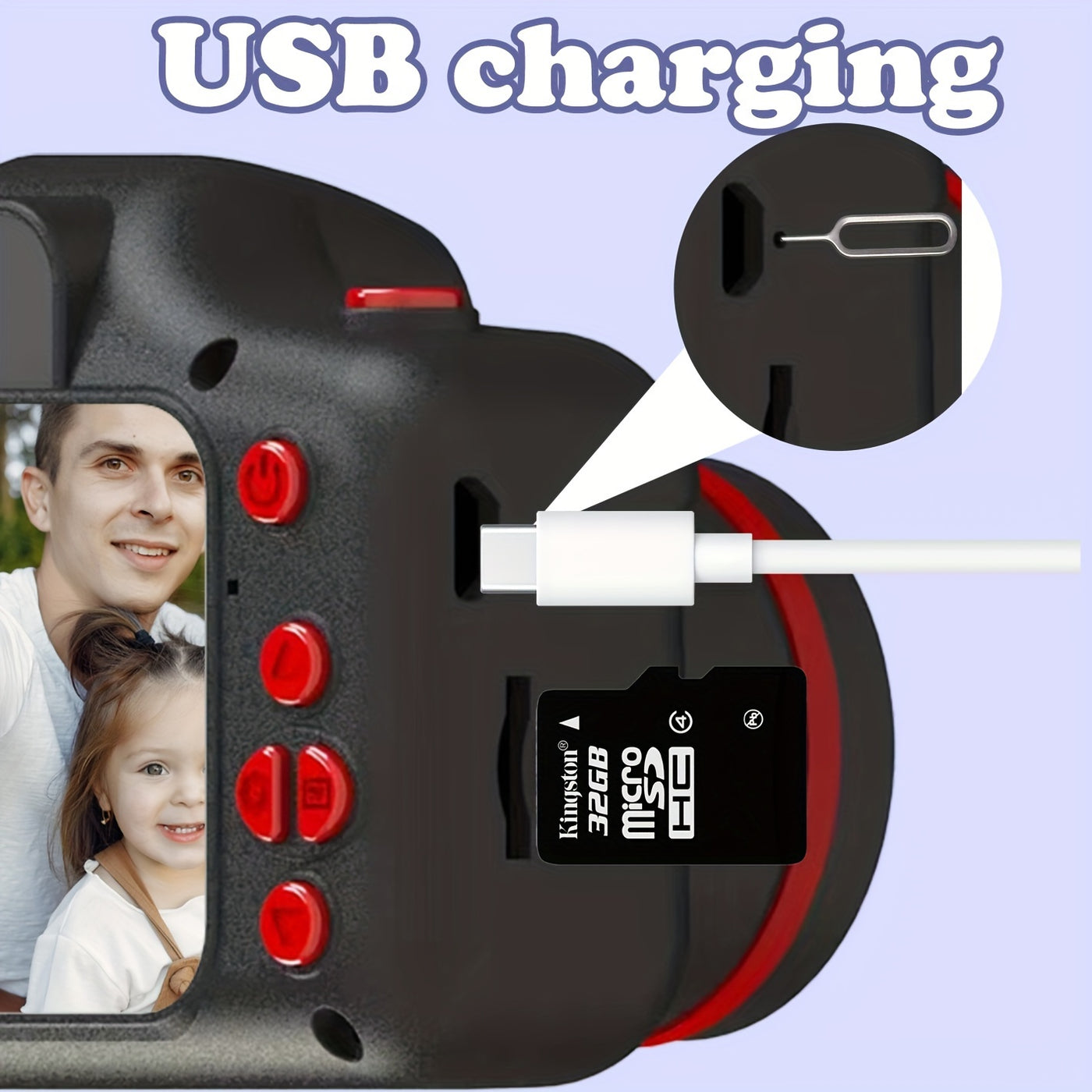 32G Kids Digital Camera
