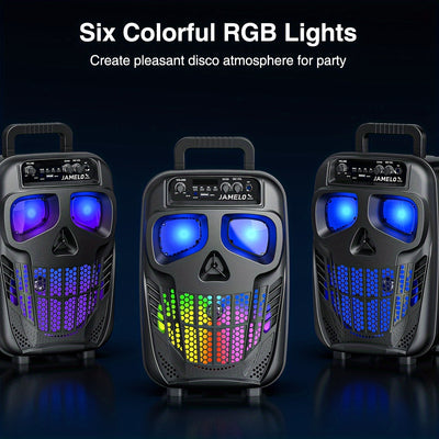 Karaoke Machine Speaker with 2 Microphones