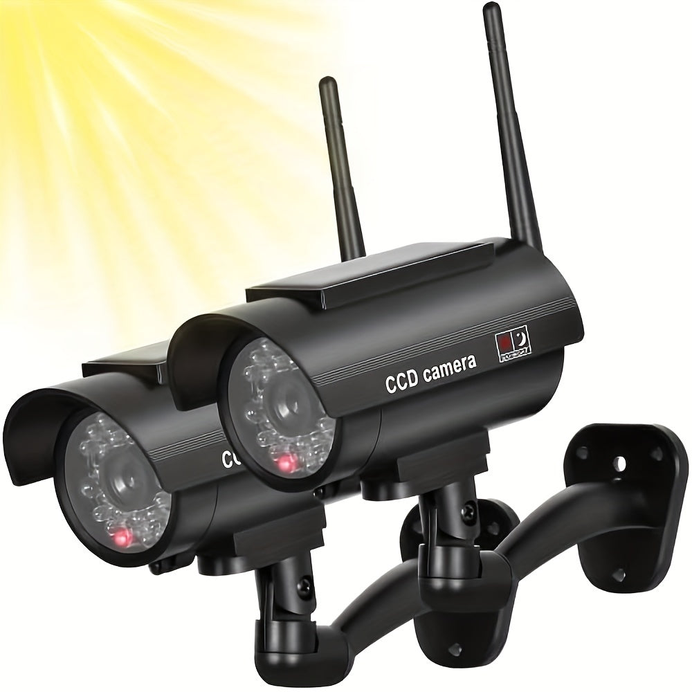 Solar Powered Dummy Security Camera
