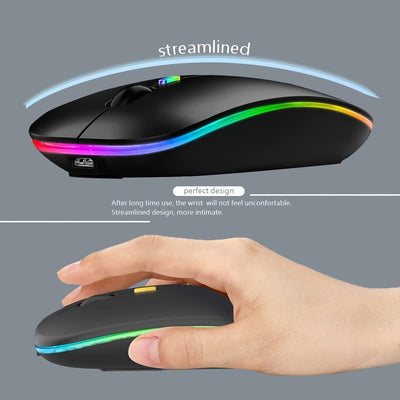 Rechargeable Wireless Silent Office Mouse