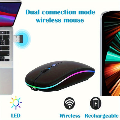 Rechargeable Wireless Silent Office Mouse