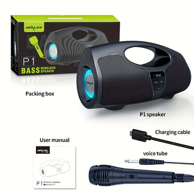 Zealot P1 60W Wireless Portable Singing Speaker