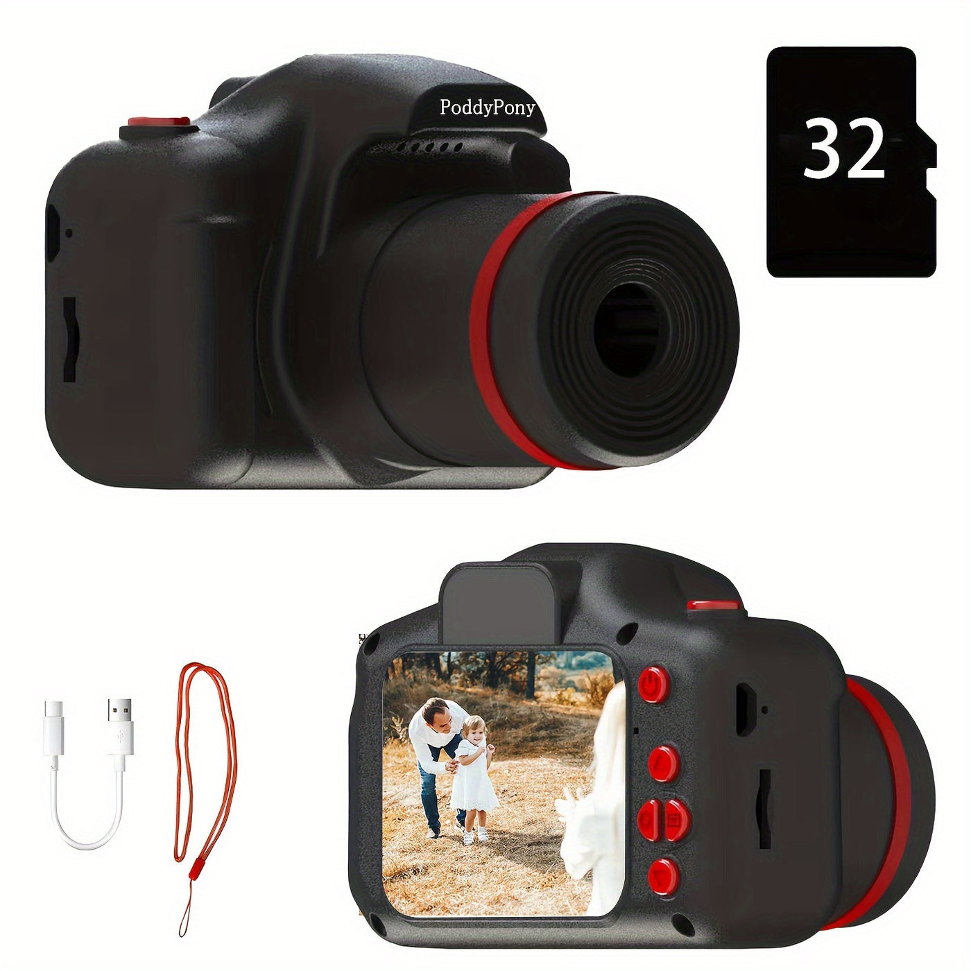 32G Kids Digital Camera