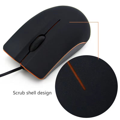 Wired USB Mouse For Computers