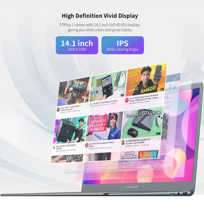 Teclast F7 Plus 2, 14.1 inch laptop, Windows 11