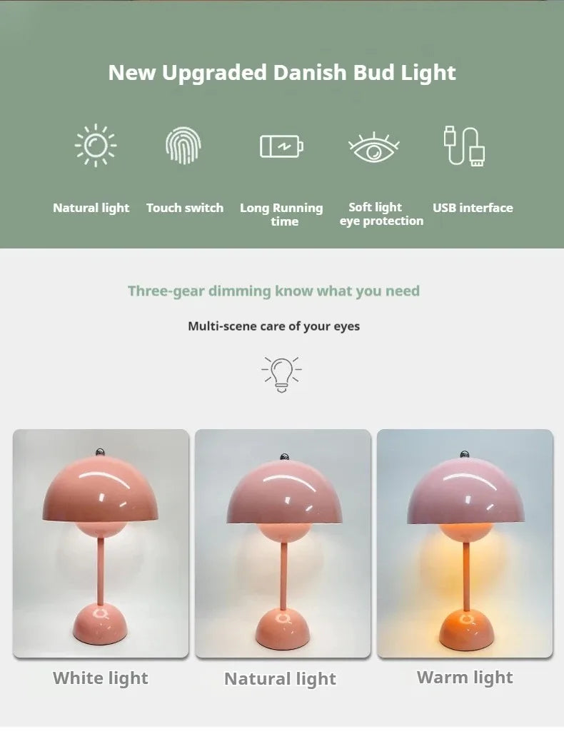 Alloy with ABS Table Lamp