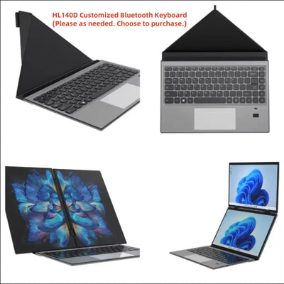 Dual Screen Laptop Intel N100 Processor