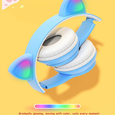 Cute Cat Ear Headphone