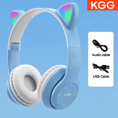 Cute Cat Ear Headphone
