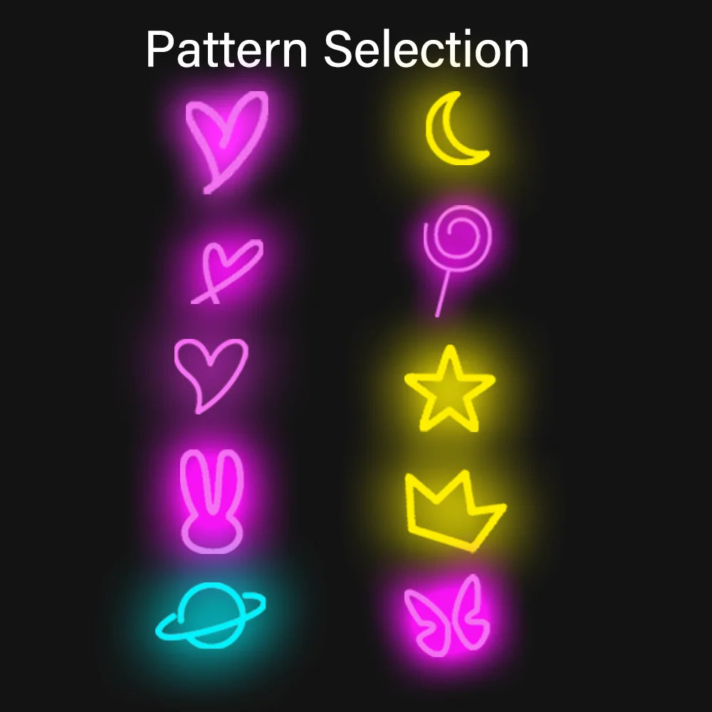 Personalized Dimmable Neon Night Light