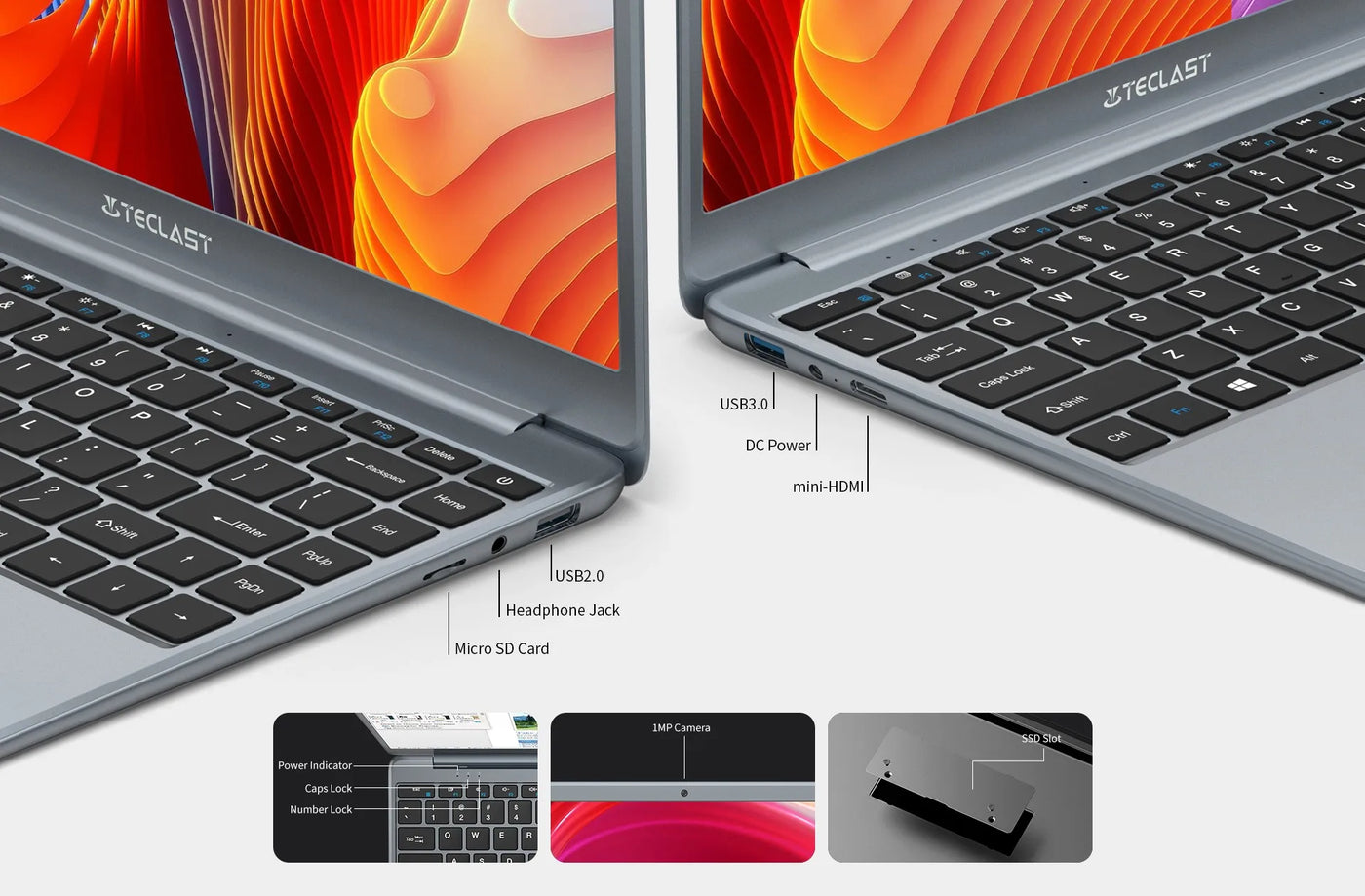 Teclast F7 Plus 2, 14.1 inch laptop, Windows 11