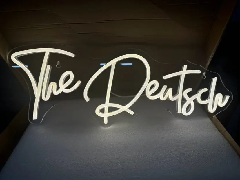 Personalized Dimmable Neon Night Light