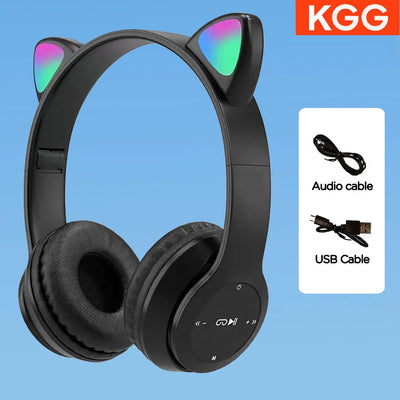 Cute Cat Ear Headphone