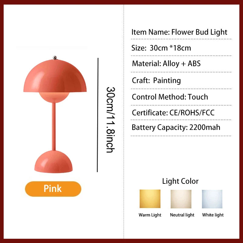Alloy with ABS Table Lamp