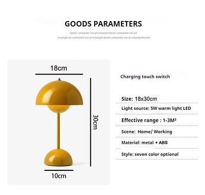 Alloy with ABS Table Lamp