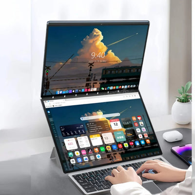 Dual Screen Laptop Intel N100 Processor