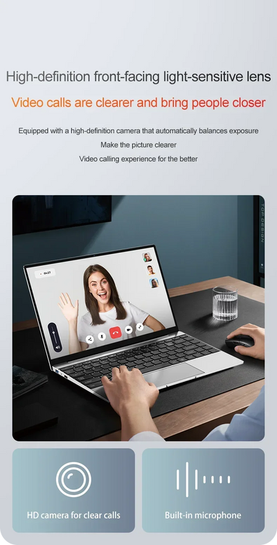 14.1"Ultra Slim Laptop  Intel N3700