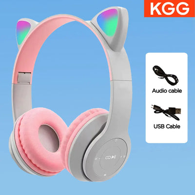 Cute Cat Ear Headphone