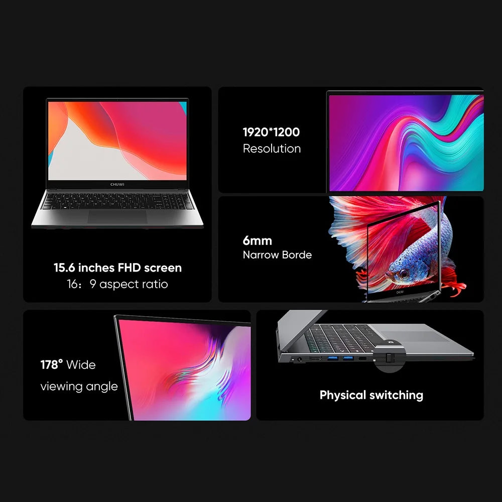 CHUWI CoreBook XPro Laptop i5-12450H 8 Cores