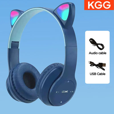 Cute Cat Ear Headphone
