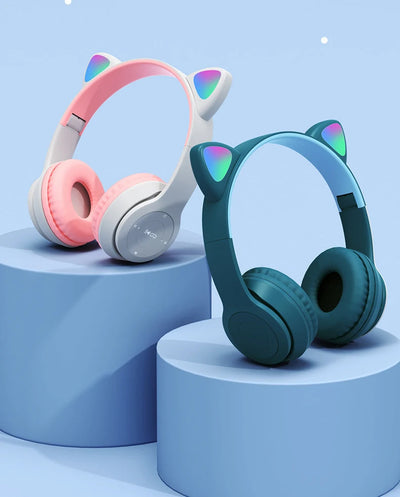 Cute Cat Ear Headphone