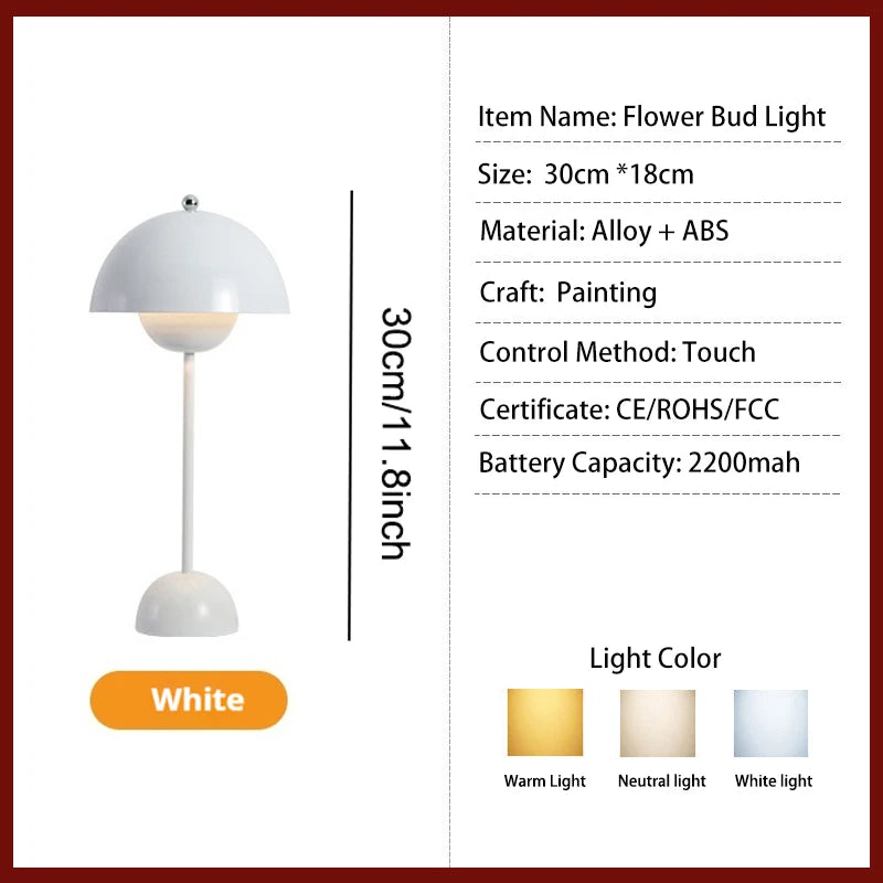 Alloy with ABS Table Lamp