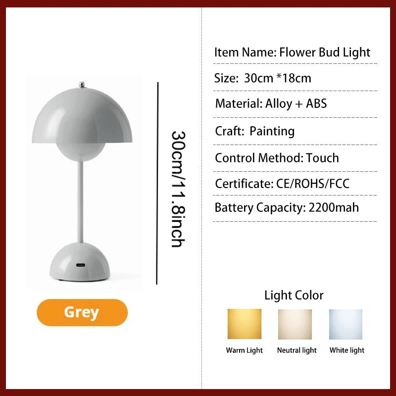 Alloy with ABS Table Lamp