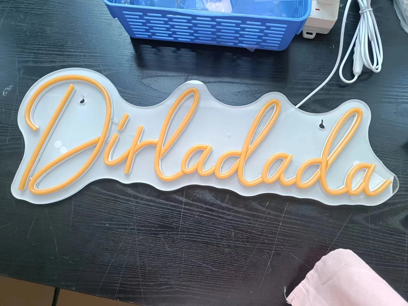 Personalized Dimmable Neon Night Light