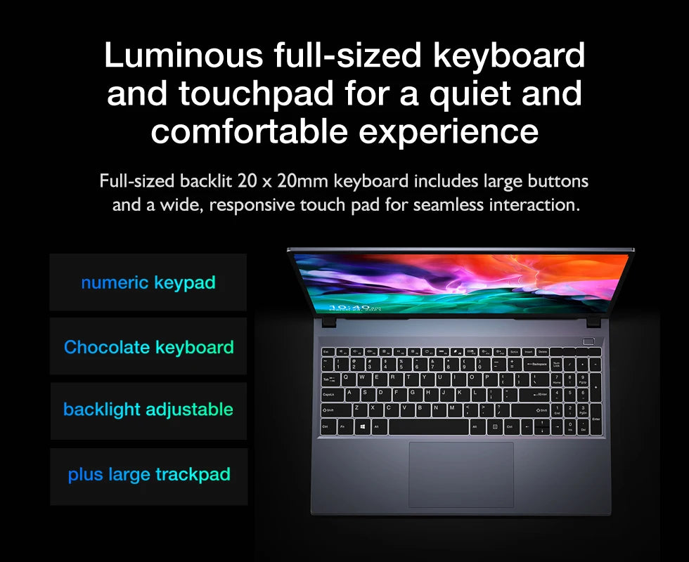 CHUWI CoreBook XPro Laptop i5-12450H 8 Cores