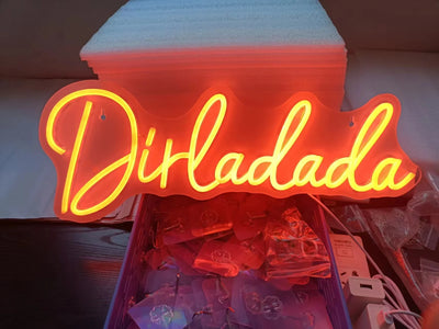 Personalized Dimmable Neon Night Light