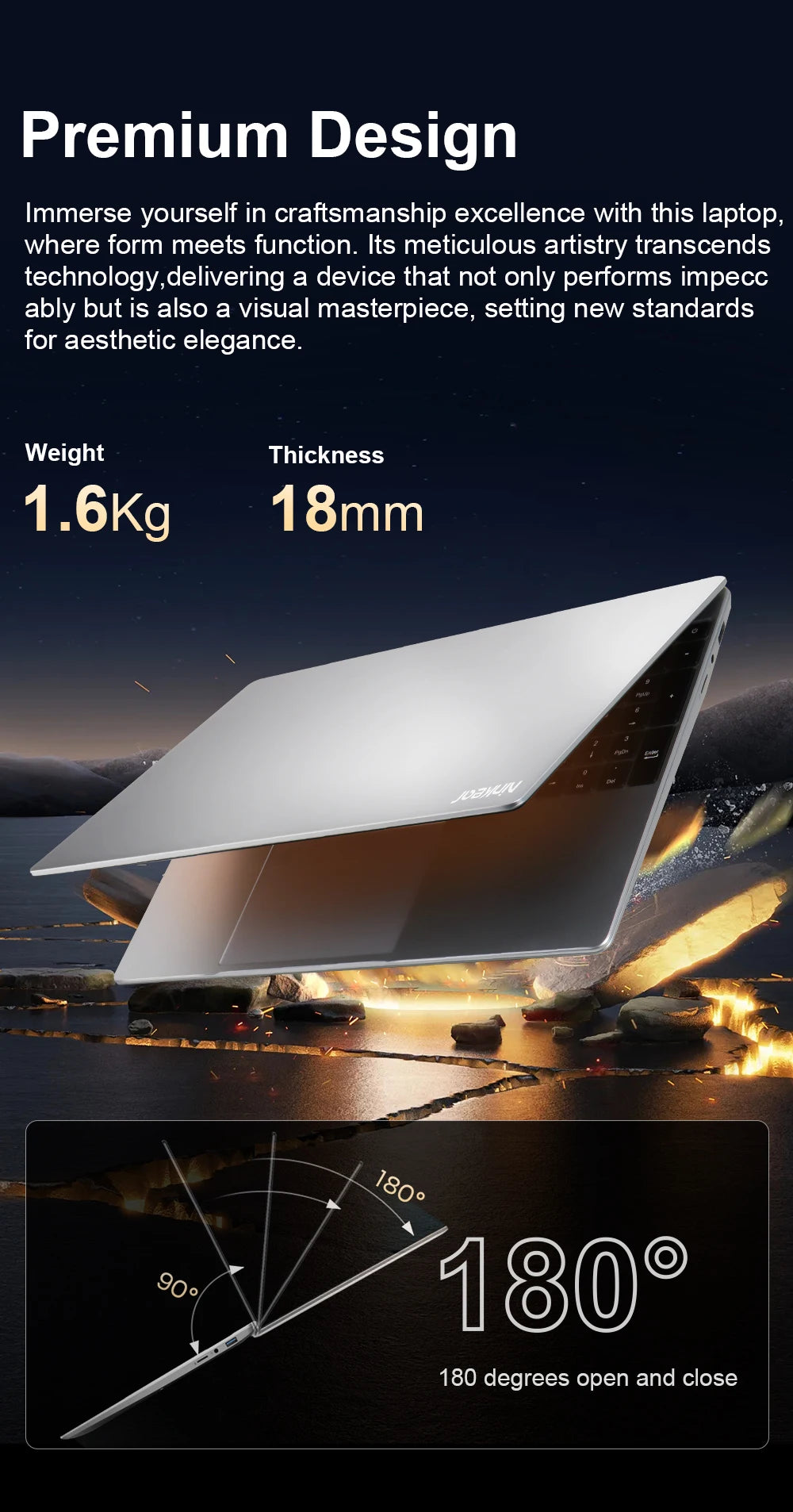 Ninkear N15 Air laptop Intel N95 15.6'