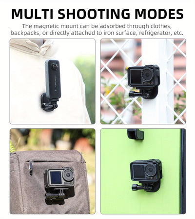 Magnetic Action Camera Mount