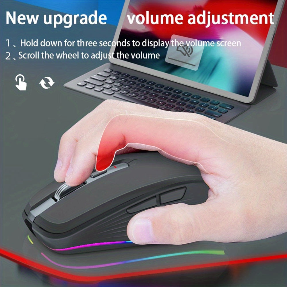 Ergonomic Rechargeable Wireless Mouse