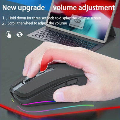 Ergonomic Rechargeable Wireless Mouse