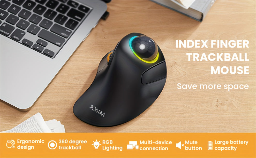 JOMAA EliteTrack - Trackball Mouse