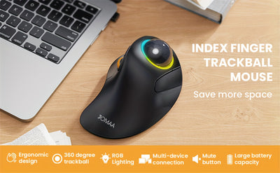 JOMAA EliteTrack - Trackball Mouse