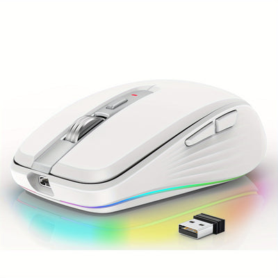 Ergonomic Rechargeable Wireless Mouse