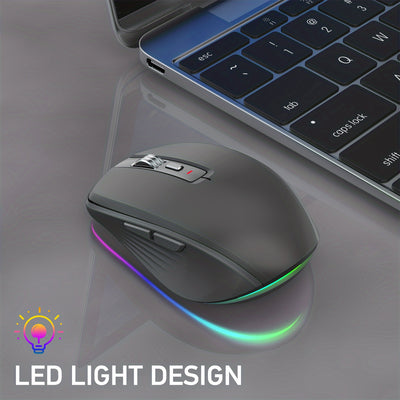 Ergonomic Rechargeable Wireless Mouse