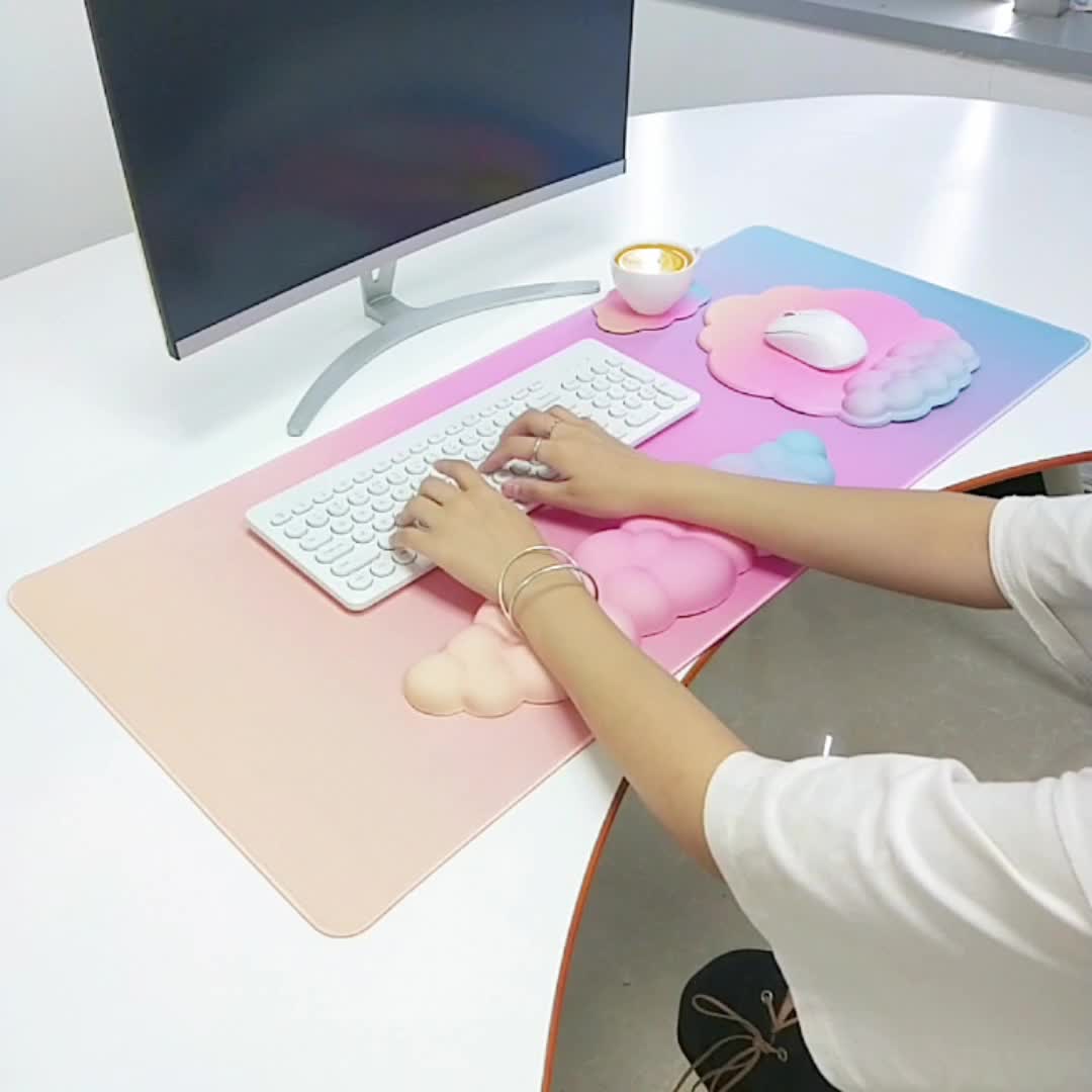 4 In 1 Cloud Keyboard Mouse Pad