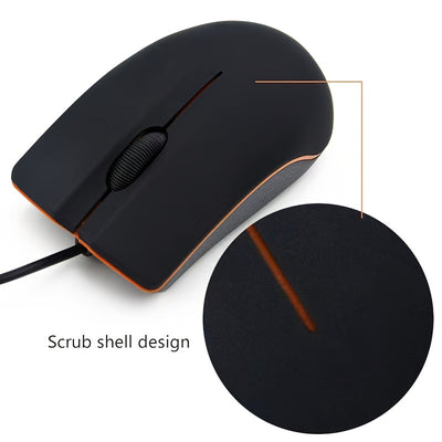 Wired USB Mouse For Computers