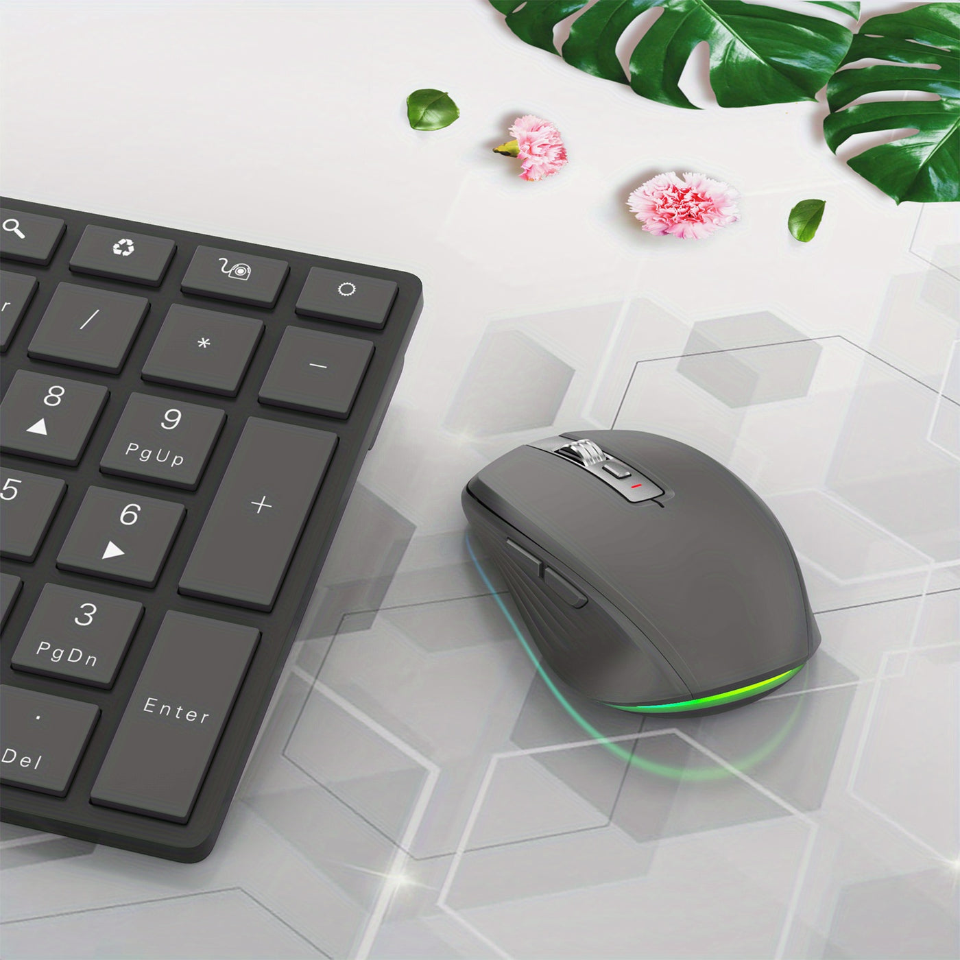 Ergonomic Rechargeable Wireless Mouse