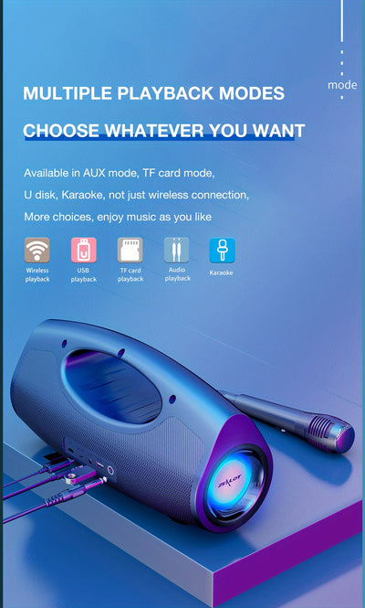 Zealot P1 60W Wireless Portable Singing Speaker